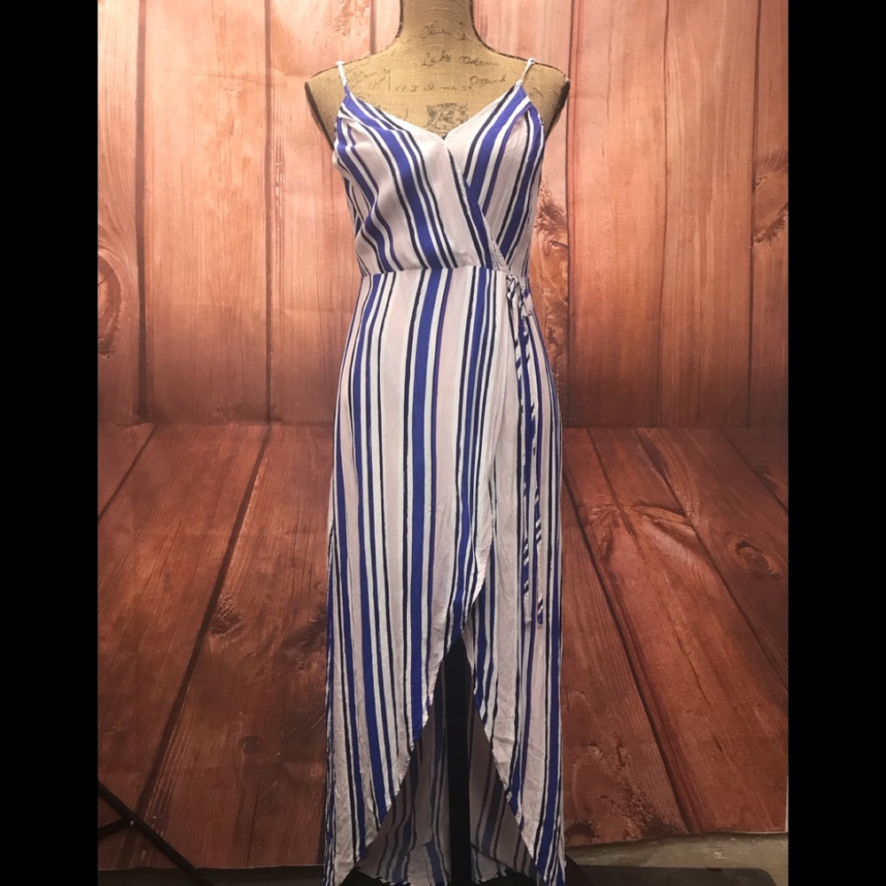 Astr large hi low lined dress